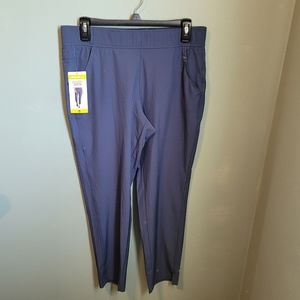 Eddie Bauer Womens Departure Ankle Pants Navy Blue size Small NWT